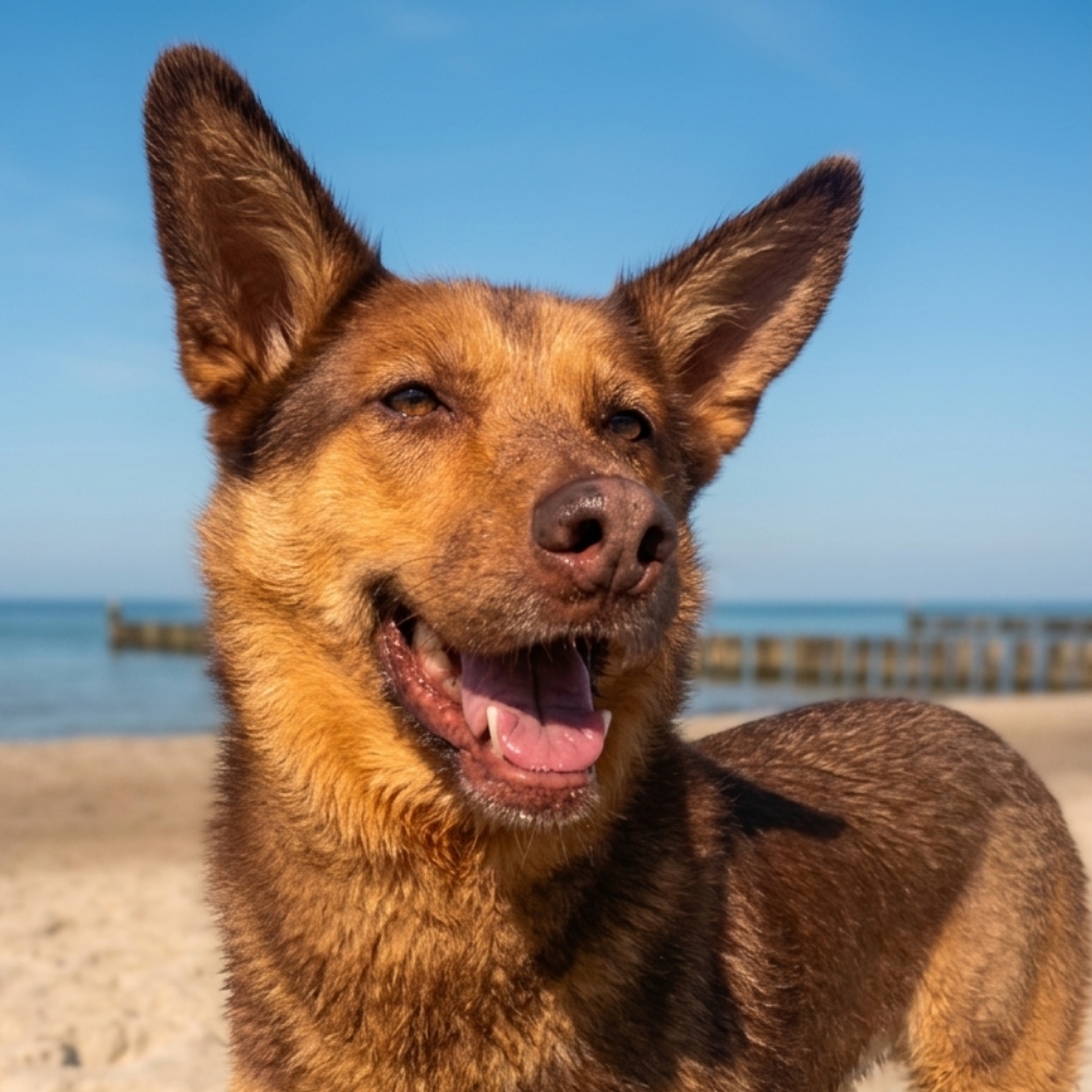 Hund Radieschen